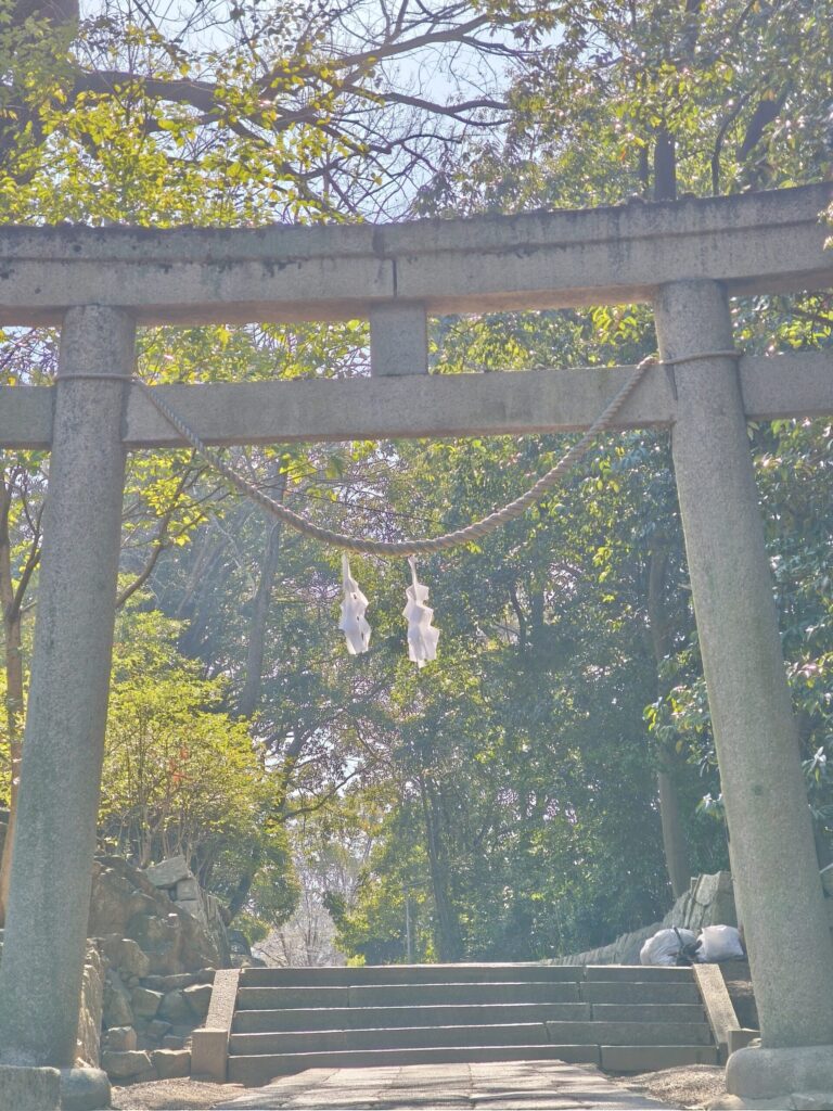 阿智神社鳥居