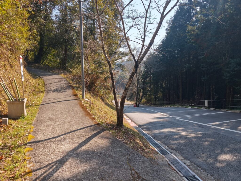 石上布都魂神社表参道入口