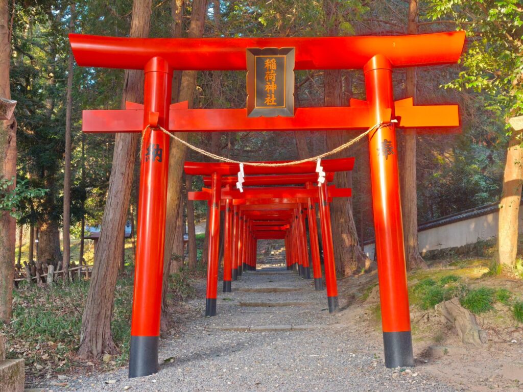 吉備津彦神社 稲荷神社鳥居