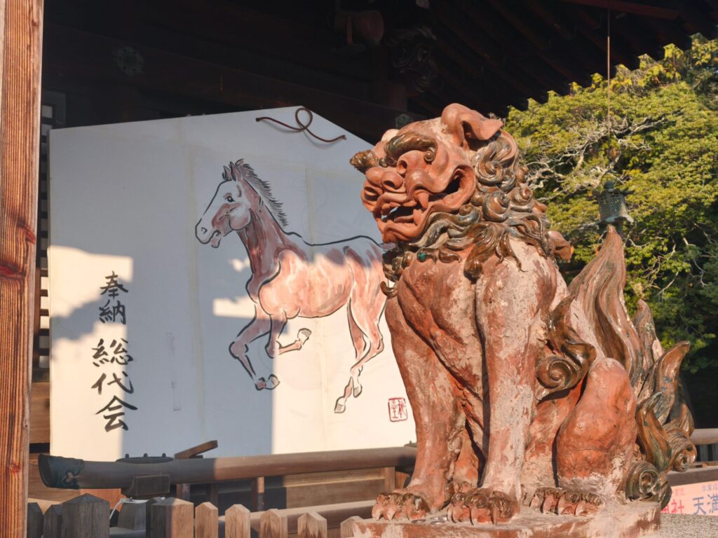 吉備津彦神社 狛犬