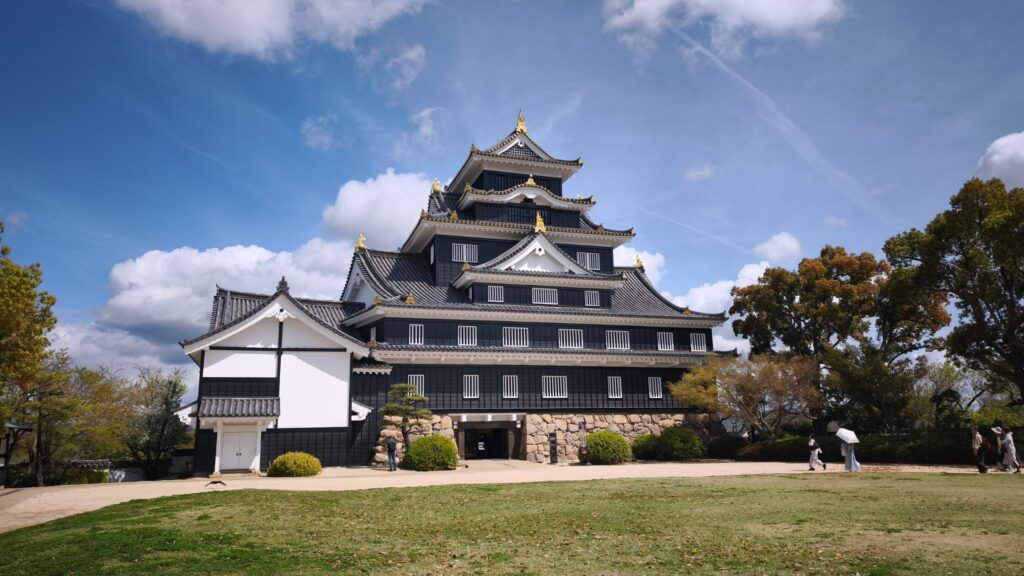 岡山城天守