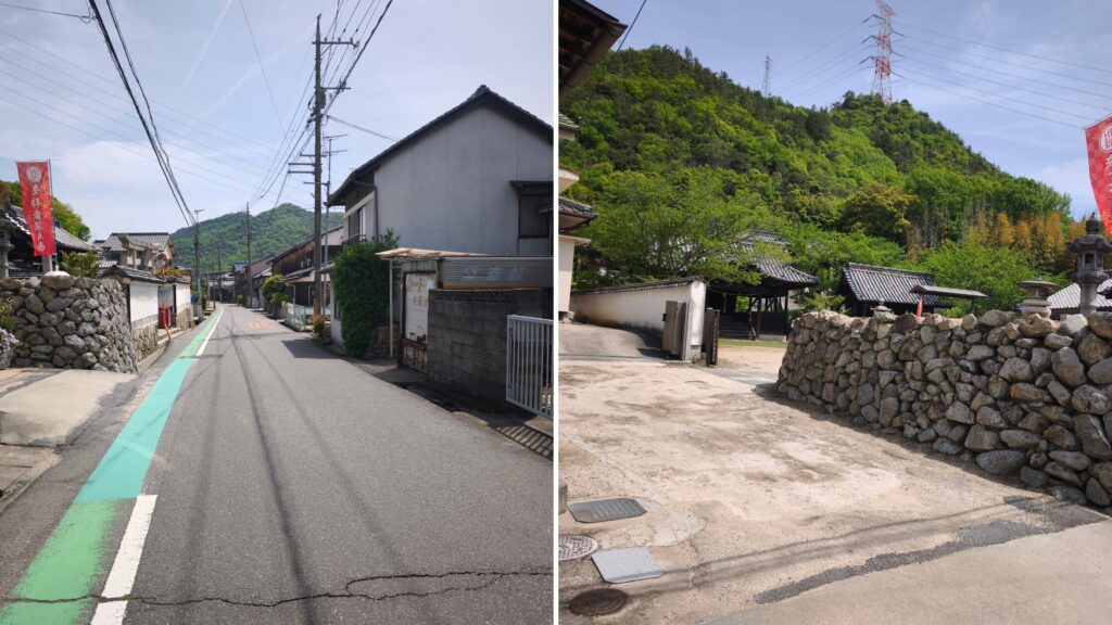 大内神社 駐車場