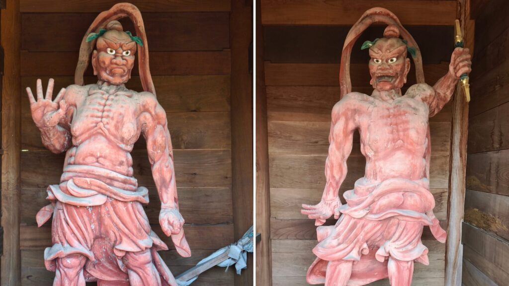 弘誓山観音寺 仁王像