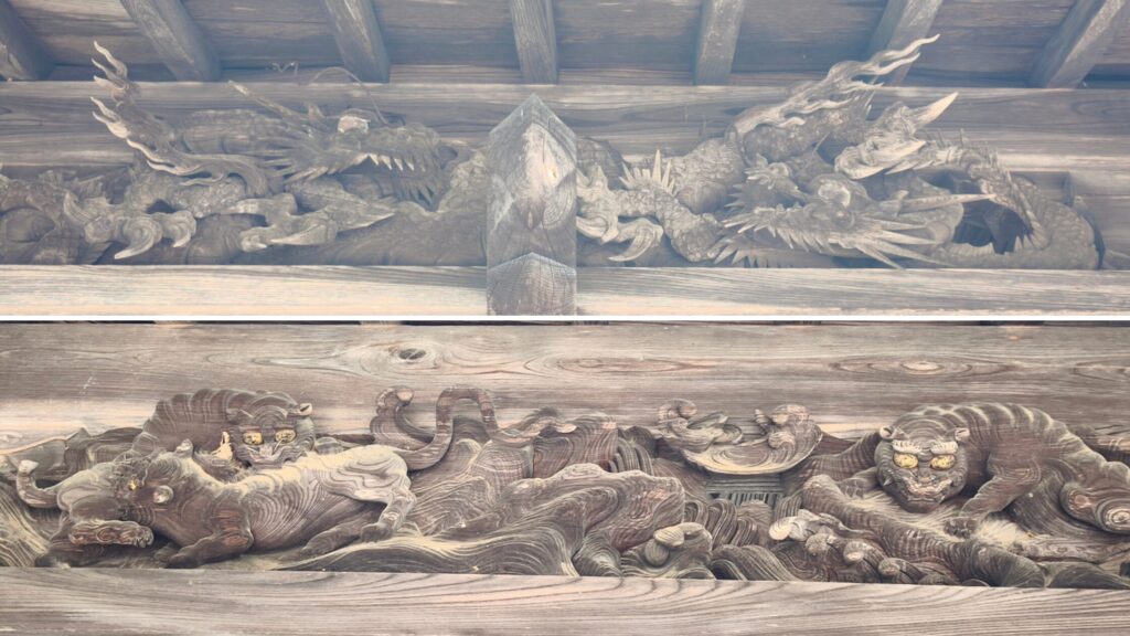弘誓山観音寺 中門（龍虎門）