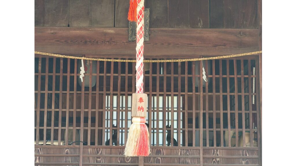 大内神社 稲荷神社 狛狐シルエット