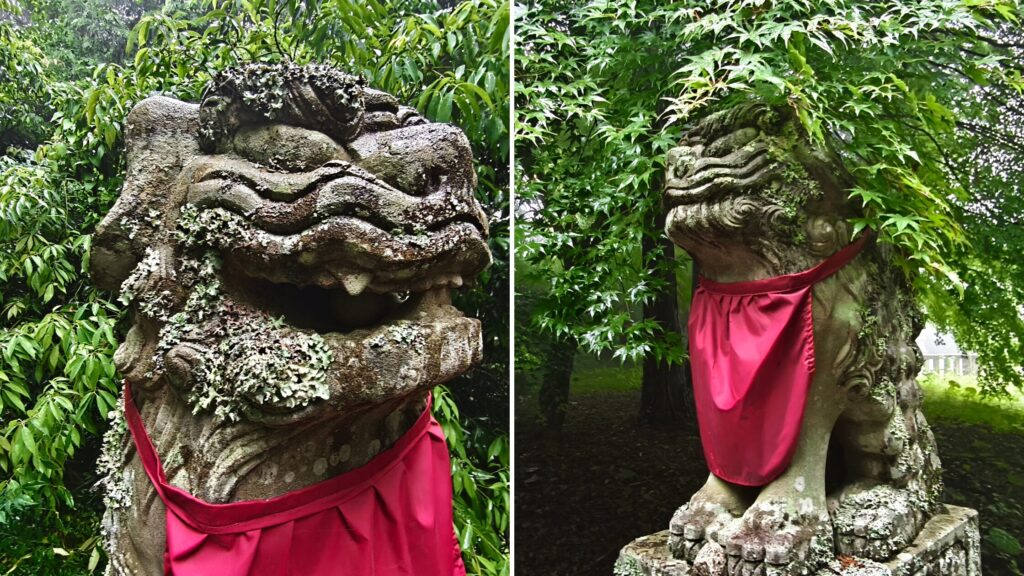 木山神社 奥宮狛犬