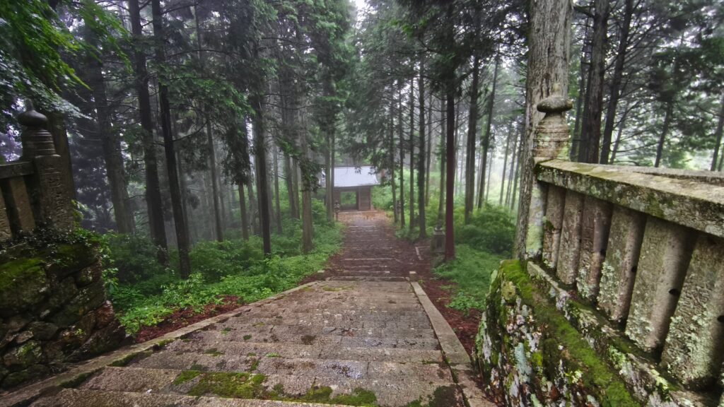 木山神社 奥宮参道