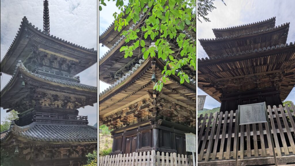 大瀧山福生寺 三重塔
