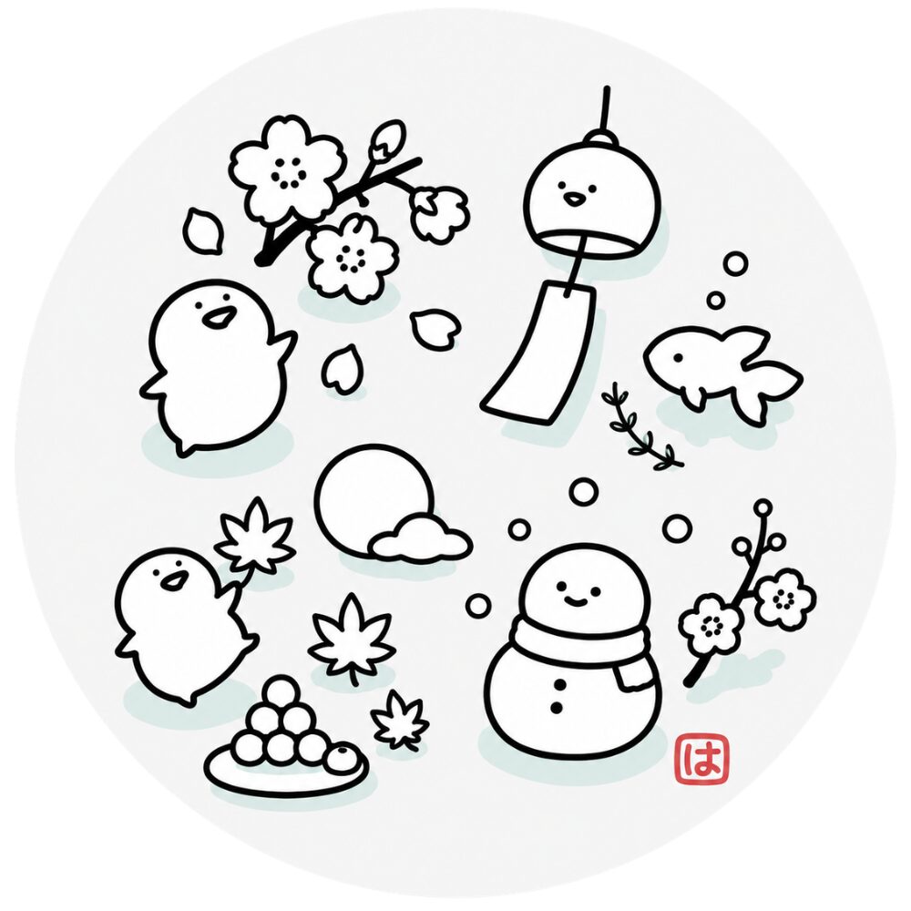 季節イラストアイコン