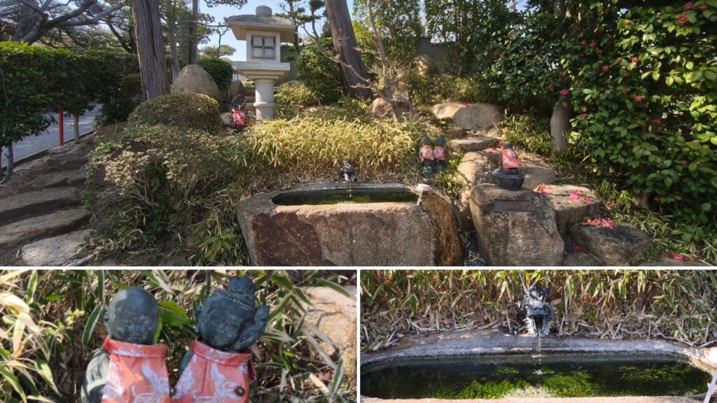 西之院 お手水