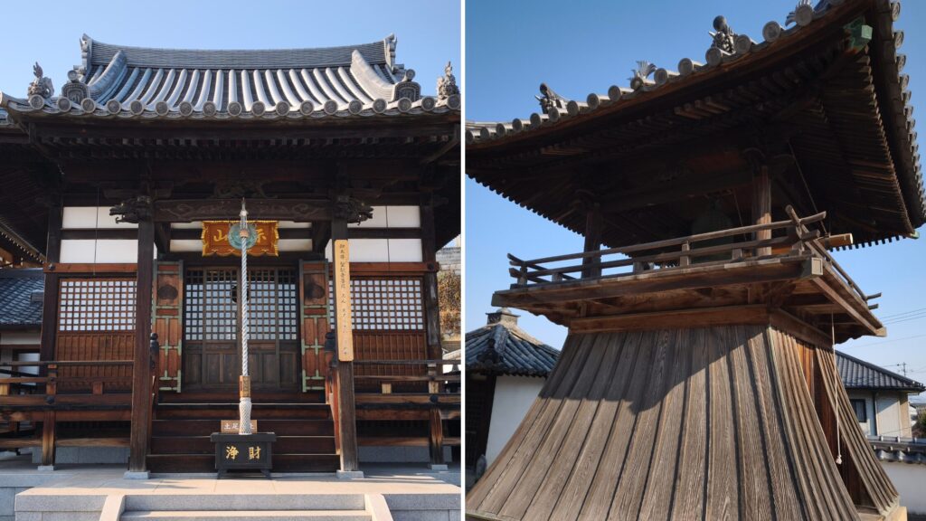 千光寺 本堂と鐘楼