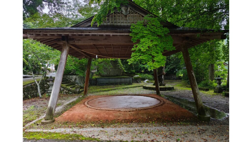 大津神社 土俵